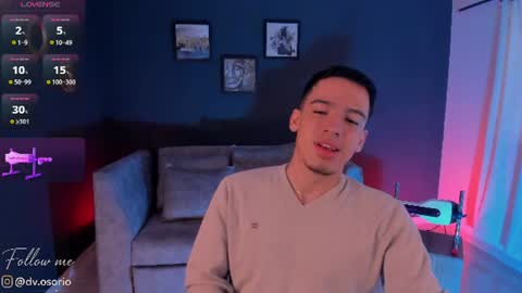 Snapshot of davidosoriox chatting on June 9, 2026, 12:28 pm David Osorio online show from June 9, 2026, 12:28 pm