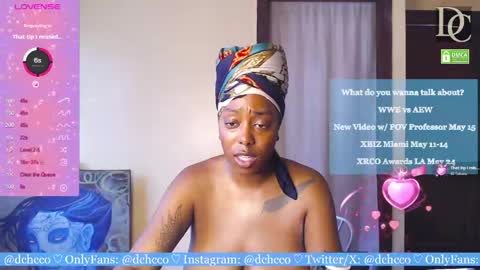 Snapshot of dchcco chatting on May 5, 2026, 5:10 pm Duchess Coco - Coco Puffs online show from May 5, 2026, 5:10 pm