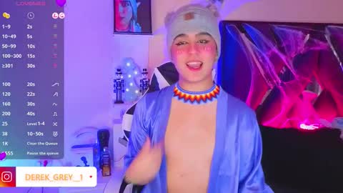 Snapshot of derek_grey1 chatting on October 27, 2025, 6:45 pm Derek independent online show from October 27, 2025, 6:45 pm