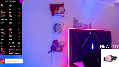 Snapshot of derek_greyy_ chatting on February 21, 2025, 6:15 pm derek grey online show from February 21, 2025, 6:15 pm