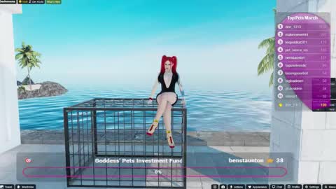 Snapshot of deshonesta chatting on March 6, 2026, 9:17 am The Goddess online show from March 6, 2026, 9:17 am