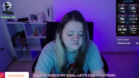 Snapshot of destroyall420 chatting on January 19, 2025, 9:13 pm Lola Bdsm and fries online show from January 19, 2025, 9:13 pm