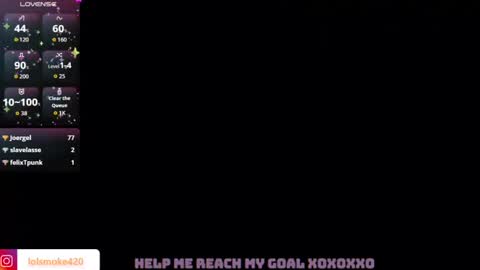 Snapshot of destroyall420 chatting on November 21, 2025, 11:20 am Lola Bdsm and fries online show from November 21, 2025, 11:20 am