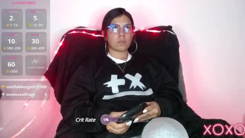 Snapshot of domina_lia chatting on February 27, 2025, 6:18 am Domina Lia online show from February 27, 2025, 6:18 am