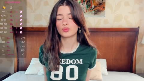 Snapshot of dream_melody chatting on September 9, 2025, 7:52 am Hi Im Monika Welcome to my room online show from September 9, 2025, 7:52 am