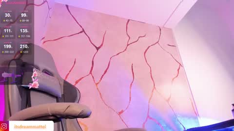 Snapshot of dreammatell_ chatting on March 7, 2025, 7:08 am Dream Matell online show from March 7, 2025, 7:08 am