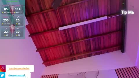 Snapshot of dreammatell_ chatting on November 9, 2025, 4:00 am Dream Matell online show from November 9, 2025, 4:00 am