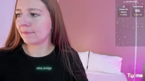 Snapshot of elaia_bridge chatting on June 18, 2026, 12:09 pm E L A I A online show from June 18, 2026, 12:09 pm