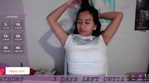 Snapshot of elaine_sun chatting on January 23, 2025, 6:06 am Elaine eli online show from January 23, 2025, 6:06 am