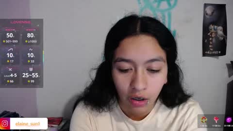 Snapshot of elaine_sun chatting on February 25, 2025, 4:35 am Elaine eli online show from February 25, 2025, 4:35 am