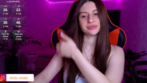 Snapshot of elinkalove chatting on February 19, 2026, 10:06 pm Elina online show from February 19, 2026, 10:06 pm