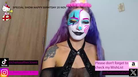 Snapshot of eloise_brown_ chatting on November 18, 2025, 9:30 pm Chelsea Please help me to reach 100 thumbs up online show from November 18, 2025, 9:30 pm