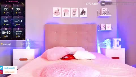 Snapshot of emilycoast chatting on October 23, 2025, 10:08 pm Emi Fit online show from October 23, 2025, 10:08 pm