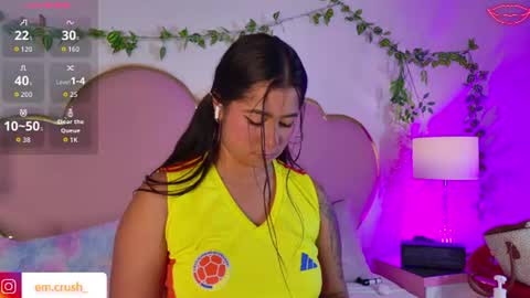 Snapshot of emmacrush chatting on June 23, 2026, 11:14 pm Welcome Im yosein Your love is my passion activate it with your tips and enjoy with me online show from June 23, 2026, 11:14 pm