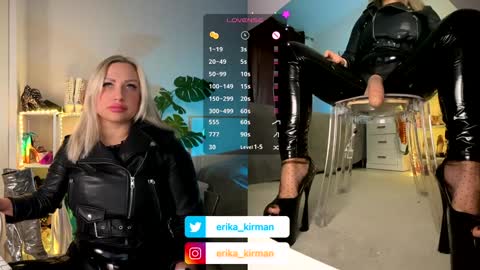 Snapshot of erika_kirman chatting on January 25, 2025, 1:08 pm Erika online show from January 25, 2025, 1:08 pm