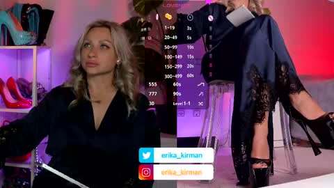 Snapshot of erika_kirman chatting on May 11, 2026, 5:21 pm Erika online show from May 11, 2026, 5:21 pm