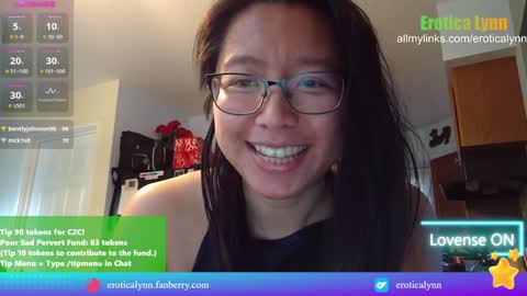 Snapshot of eroticalynn chatting on December 10, 2024, 9:00 pm Lynn online show from December 10, 2024, 9:00 pm
