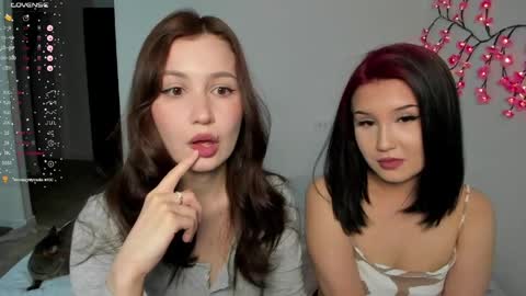 Veronica Tiia Lilith left to right online show from April 24, 2026, 8:11 pm