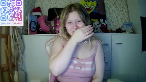 Snapshot of fairydreams_ chatting on January 27, 2025, 10:27 am Arisha online show from January 27, 2025, 10:27 am