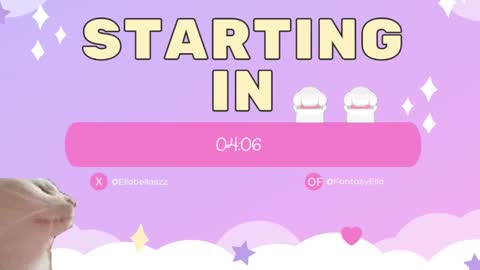 Snapshot of fantasyella chatting on February 23, 2025, 5:34 am Ella online show from February 23, 2025, 5:34 am