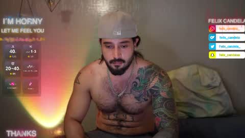 Snapshot of felix_candela chatting on July 2, 2026, 3:56 am Felix Candela online show from July 2, 2026, 3:56 am