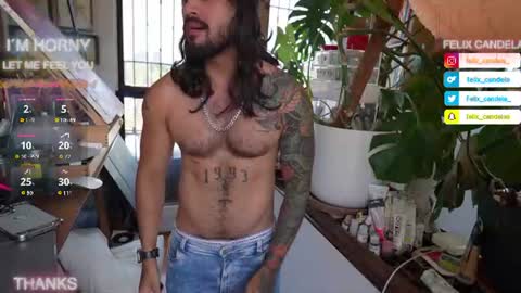 Snapshot of felix_candela chatting on July 24, 2026, 4:38 pm Felix Candela online show from July 24, 2026, 4:38 pm