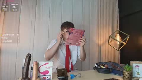 Femboy Max online show from October 6, 2025, 12:46 pm
