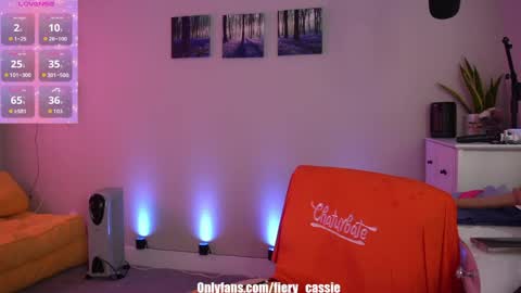 Snapshot of fiery_redhead chatting on March 8, 2026, 12:30 am Cassie Ventura online show from March 8, 2026, 12:30 am