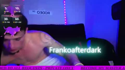 Snapshot of frankoafterdark chatting on November 16, 2025, 2:39 am Franco online show from November 16, 2025, 2:39 am