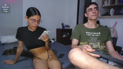 Snapshot of fuckc0uple chatting on January 13, 2025, 11:06 pm Lauuuu n TheLuckyGuy online show from January 13, 2025, 11:06 pm