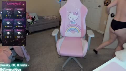 Snapshot of gennanyx chatting on December 4, 2024, 8:01 am Genna Nyx online show from December 4, 2024, 8:01 am