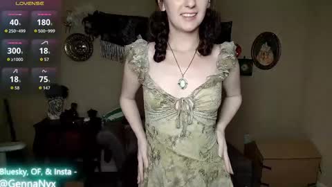 Snapshot of gennanyx chatting on November 24, 2025, 7:30 am Genna Nyx online show from November 24, 2025, 7:30 am