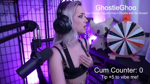 Ghostie online show from April 3, 2026, 12:08 am