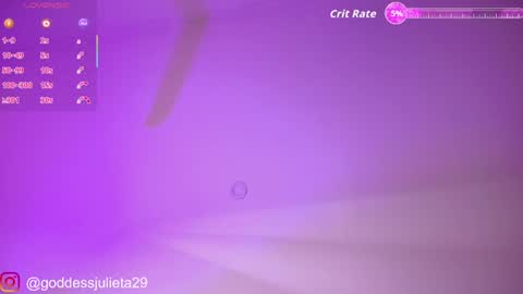 Julieta online show from June 17, 2026, 6:53 pm