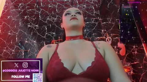 Goddes Juliette Noiir online show from February 21, 2026, 8:21 pm