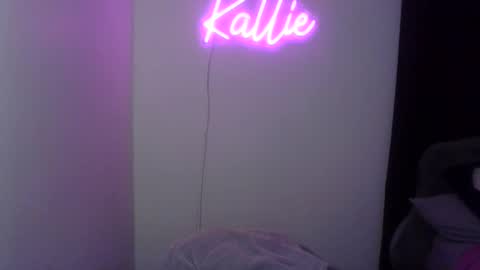 Snapshot of goddesskallie chatting on January 5, 2025, 10:53 am Kallie online show from January 5, 2025, 10:53 am
