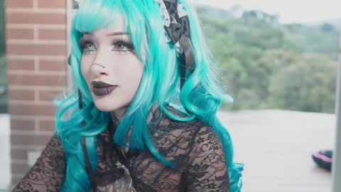 Snapshot of goth_dolll chatting on March 1, 2026, 7:27 pm sophie Special celebration a the beach 300k followers 3011 and 0112 online show from March 1, 2026, 7:27 pm