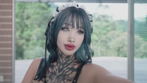 Snapshot of goth_dolll chatting on March 7, 2026, 8:17 pm sophie Special celebration a the beach 300k followers 3011 and 0112 online show from March 7, 2026, 8:17 pm