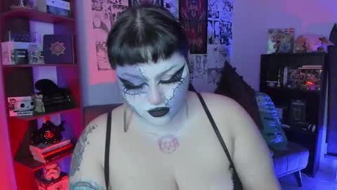 Snapshot of goth_stein chatting on October 13, 2025, 4:12 am Engel Please help me to reach 50 thumbs up online show from October 13, 2025, 4:12 am