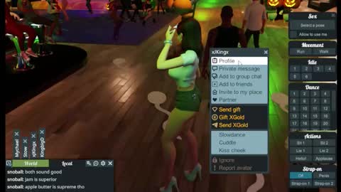 Snapshot of grs08 chatting on October 21, 2025, 11:05 pm Stella online show from October 21, 2025, 11:05 pm