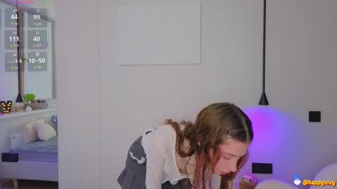 Snapshot of happyvivy chatting on October 3, 2025, 2:58 pm Vivy online show from October 3, 2025, 2:58 pm