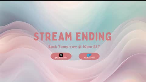 Snapshot of harliequinnx chatting on January 27, 2025, 4:52 am Harliequinnx - Schedule Below Exxxotica DC Dec 6-8th online show from January 27, 2025, 4:52 am