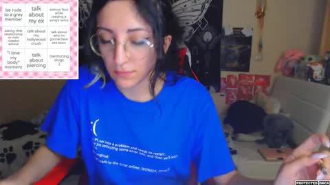 Snapshot of heavenlycreature chatting on September 9, 2025, 11:37 pm Diana online show from September 9, 2025, 11:37 pm