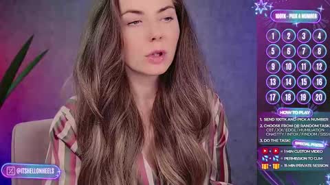 Snapshot of hell_on_heels_ chatting on October 8, 2025, 5:32 pm - show loyalty and subscribe - online show from October 8, 2025, 5:32 pm