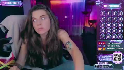 Snapshot of hell_on_heels_ chatting on July 29, 2026, 9:02 pm - show loyalty and subscribe - online show from July 29, 2026, 9:02 pm