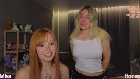 Honey and Misa online show from September 13, 2025, 9:25 pm