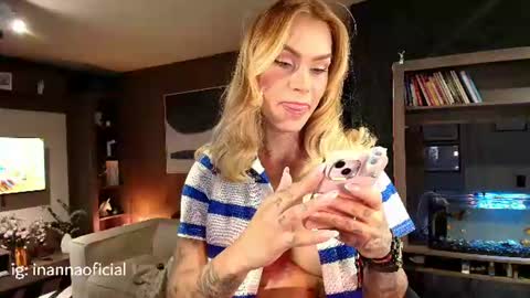 Snapshot of inannadelmar chatting on July 17, 2026, 10:47 pm Inanna del Mar online show from July 17, 2026, 10:47 pm