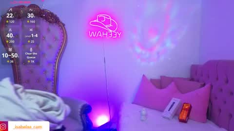Snapshot of isabela_tay chatting on June 18, 2026, 11:36 am ISABELA online show from June 18, 2026, 11:36 am