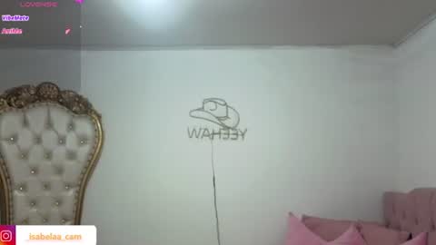 Snapshot of isabela_tay chatting on July 22, 2026, 11:35 am ISABELA online show from July 22, 2026, 11:35 am