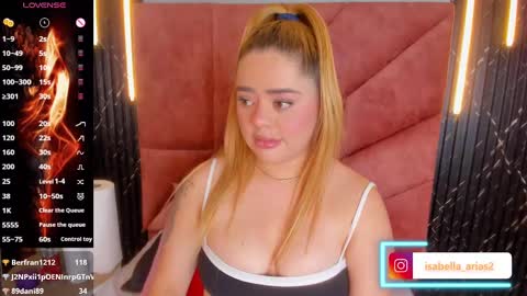 Isabella Arias online show from March 7, 2025, 10:02 am